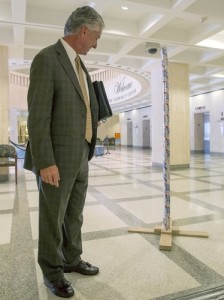 The Festivus Pole in the Florida Capitol